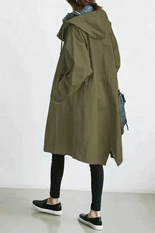 AlvaStockholm™ | Stilvoller Trenchcoat – Olivgrün
