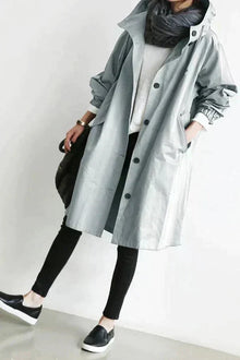 AlvaStockholm™ | Stilvoller Trenchcoat – Grau