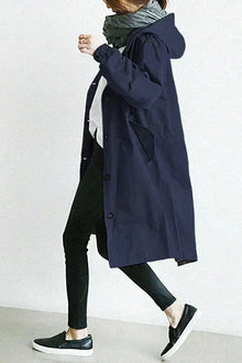 AlvaStockholm™ | Stilvoller Trenchcoat – Marineblau
