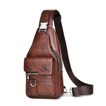 UrbanSling™ – Wasserdichte Umhängetasche für Herren – Burgund