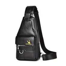 UrbanSling™ – Wasserdichte Umhängetasche für Herren – Schwarz