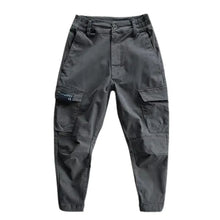 Herren Cargo Funktions-Hose Outdoor Mehrfachtaschen – Grau