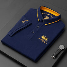 Lenoir™ | Luxus-Poloshirt – Blau