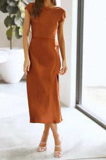 Beverly - Elegantes Damen Cocktailkleid Festliche Mode – Braun