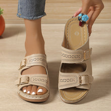 Veloya™ – Damen Atmungsaktive Sandalen mit Verstellbarem Riemen – Kaki