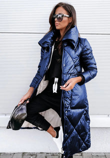 Lara | Atmungsaktiver Winterparka für Damen – Blau