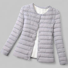 Verdiana | Leichte wattierte Jacke – Grau