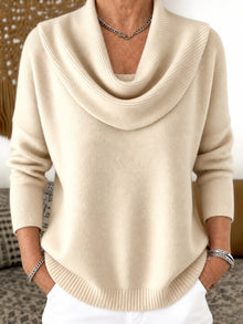 Koyce – Langarm-Strickpullover – Beige