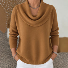 Koyce – Langarm-Strickpullover – Braun