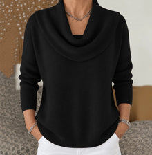Koyce – Langarm-Strickpullover – Schwarz