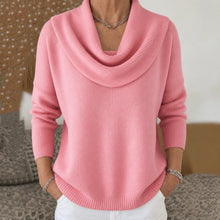 Koyce – Langarm-Strickpullover – Rosa