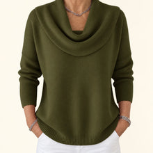 Koyce – Langarm-Strickpullover – Grün