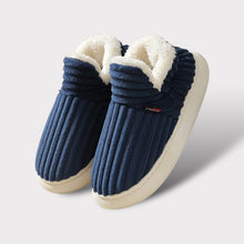Hausschuhe Warm Gepolstert | Rutschfest & Bequem – Blau
