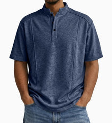 Brionna – Bequemes Kurzarm T-Hemd – Marineblau