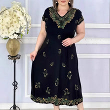 Aurelis™-Kleid mit Zierstickereien und Perfekter Passform – Grün