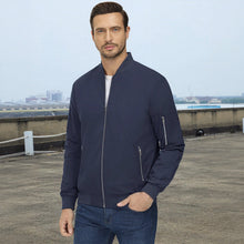 Dominus™ Jacke mit Strategischen Taschen und Premium-Passform – Marineblau