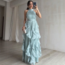 Avelora™ Kleid mit Raffiniertem Design und Eleganter Bewegung – Hellgrün