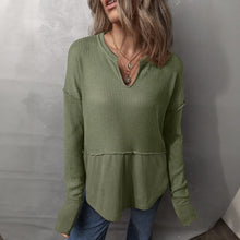 Elowen™-Bluse mit Modernem Schnitt und Lässig-Schickem Stil – Olivgrün