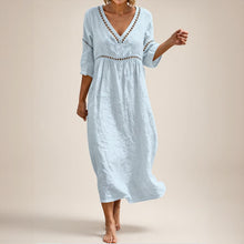 Almare™ Kleid mit Natürlicher Leichtigkeit und Absolutem Komfort – Hellblau