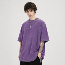 Riven™ Oversized T-Shirt mit Zeitlosem Stil – Lila