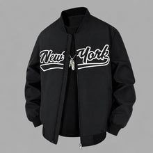 Bronx™ Varsity-Jacke mit Modernem Schnitt – Schwarz