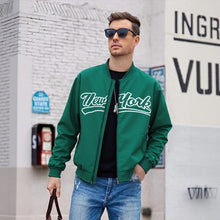 Bronx™ Varsity-Jacke mit Modernem Schnitt – Grün