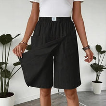 Celenne™ Skort aus Leinen-Baumwolle mit Premium-Komfort – Schwarz