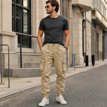 Everest™ Cargohose mit Utility-Taschen und Jogger-Bündchen – Khaki
