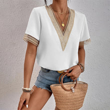 TANJA | Elegantes damen t-shirt – Weiß