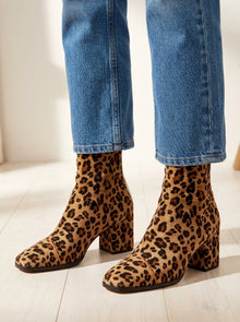 Honia – Elegante Stiefeletten – Leopard