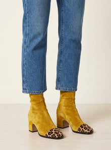 Honia – Elegante Stiefeletten – Gelb
