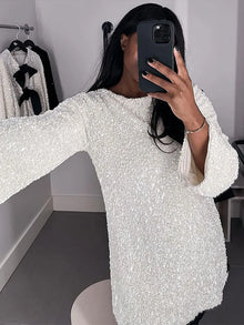 Denise – Das Must-Have für unvergessliche Quinceañera-Partykleider – Schleife weiß