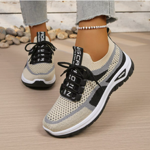 Nerina™ | Orthopädische Leichte Komfort-Sneaker – Schwarz-Khaki