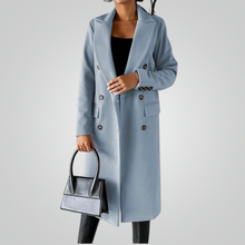 Elegante & Warme Winterjacke für Damen – Hellblau