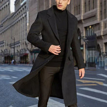 Warme, wasserdichte Winterjacke für Männer – Schwarz