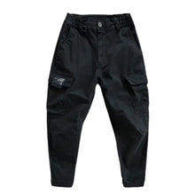 Herren Cargo Funktions-Hose Outdoor Mehrfachtaschen – Schwarz
