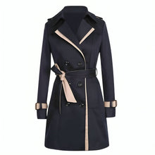 Elegant Gürtel Trenchcoat Damen | Klassisch Zeitlos – Schwarz
