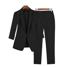 Zweiteiliges Blazer-Set - Sophie – Schwarz