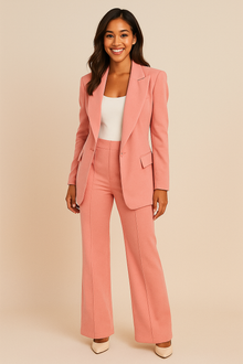 Zweiteiliges Hosenanzug-Set - Freya – Rosa