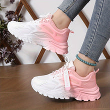 Elegante Gradient Chunky Sneaker für Damen | Perfekt für Casual Tage – Rosa