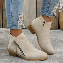 Fiora™ | Charme Vintage Stiefel – Beige