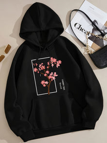 Stilvoller Pullover-Hoody mit Kapuze für Women | Perfekt für Casual Days – Schwarz