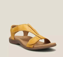 Amalia | Bequeme orthopädische Sandalen für Damen – Gelb