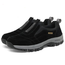 Niklas | Atmungsaktive Slip-On-Schuhe – Schwarz