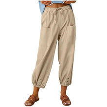 Zayrina - lässige Jogginghose – Khaki