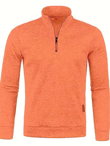 Janik | Freizeitpullover für Männer – Orange