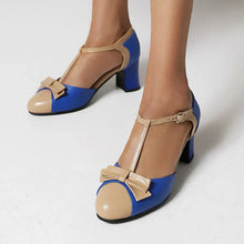 VIOLA | Elegante Schuhe mit Absatz – Blau