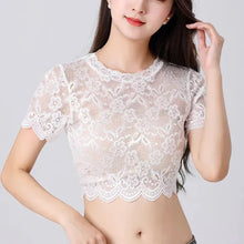 Dirndlbluse Damen Spitze Vintage Stil Weiß - Anneliese – Weiß
