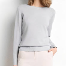 Livana - Bequemer Freizeit-Sweater – Grau