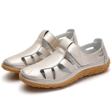 Marshana - Komfortable Damensandalen – Gold